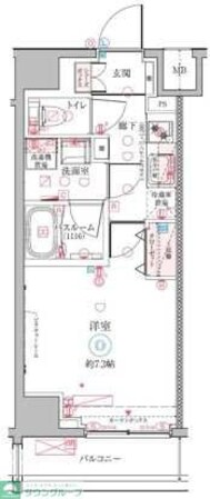 クレヴィスタ三ノ輪の物件間取画像